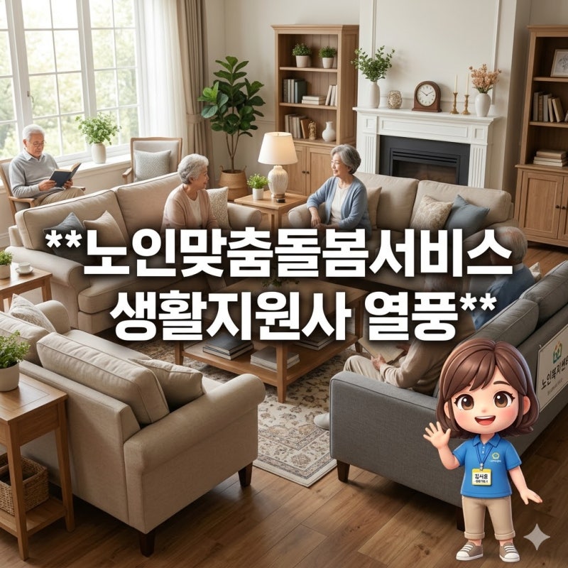 노인맞춤돌봄서비스 생활지원사 열풍! 왜 무용론이 나올까?