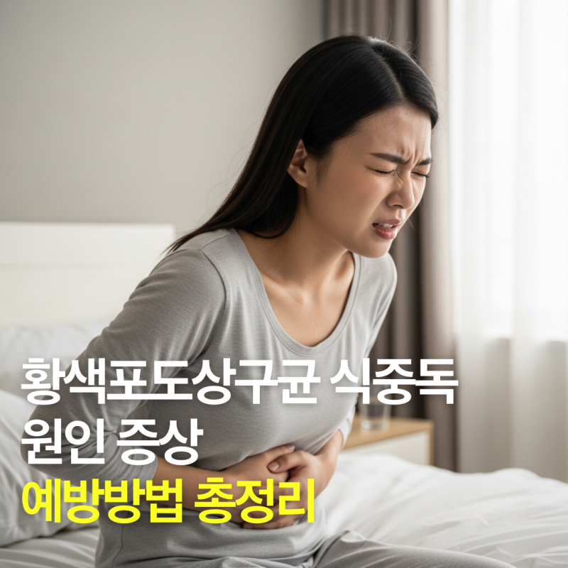 황색포도상구균 식중독 원인 증상 및 예방방법 총정리