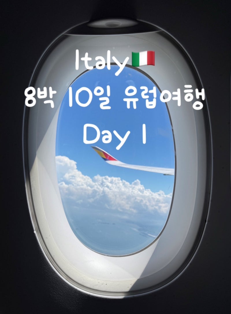 [ヨーロッパ] 8泊10日ヨーロッパ旅行（伊/瑞/仏）1日目 | インターパークツアー西ヨーロッパ3カ国パッケージレビュー/アシアナ航空...