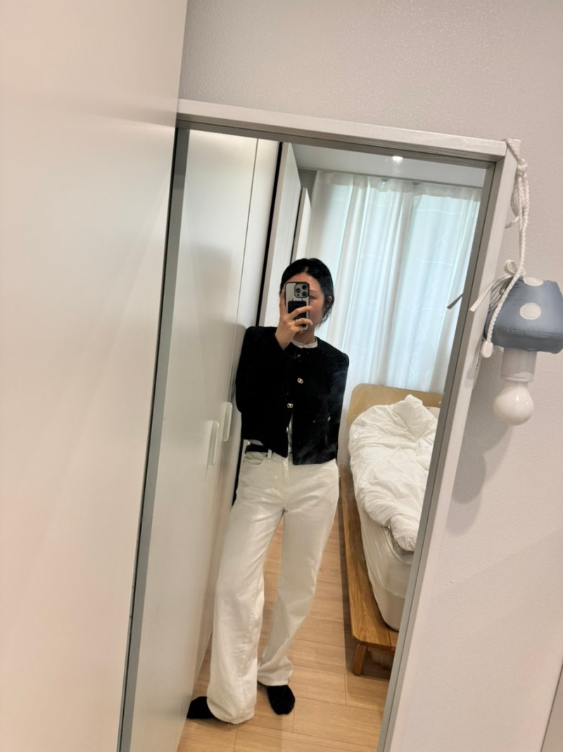 블랙 트위드 자켓 일주일 돌려입기☁️