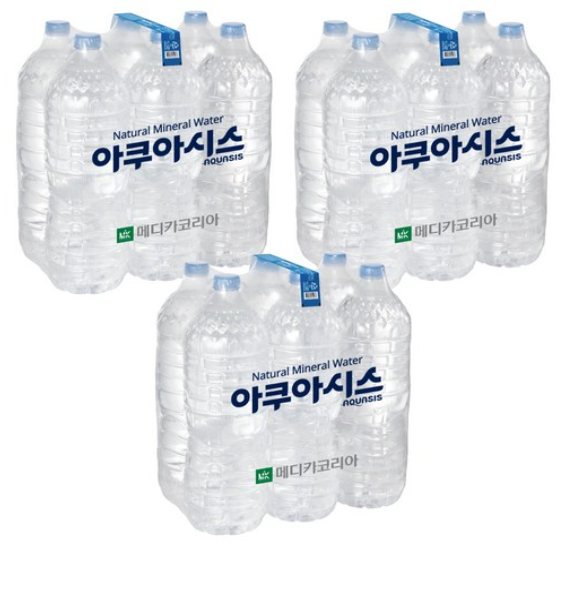 아쿠아시스 생수 깔끔함과 가성비를 동시에 담은 무라벨 대용량