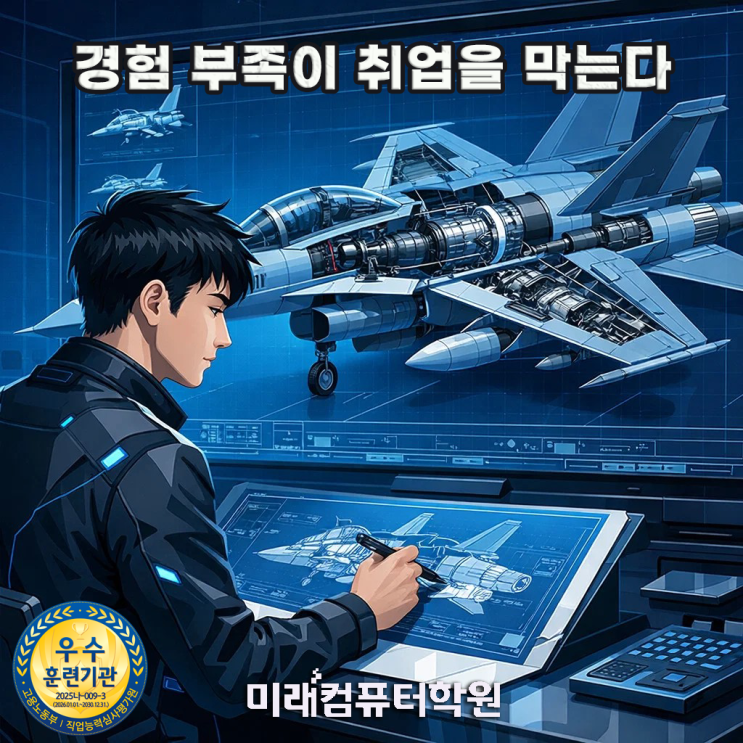  부산·김해·양산 CATIA(카티아) 3D모델링 교육! 기계설계 취업까지 직행하는 실무과정 (국비지원·포트폴리오 완성)