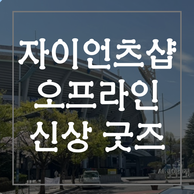 롯데자이언츠 샵 오프라인 신상 누리가방 짝짝이 후드 랜덤토이 굿즈