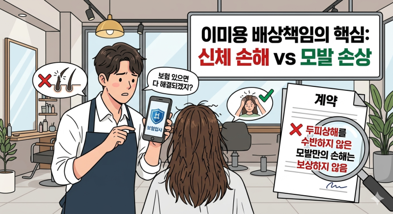 이미용 배상책임 보험 없이 생기는 손해 6가지 (모발 손상 보상될까? 실제 사례 총정리)