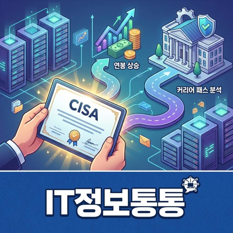  IT 감사의 꽃 CISA자격증 취득 후기: 정보보안 커리어 패스와 연봉 상승 분석