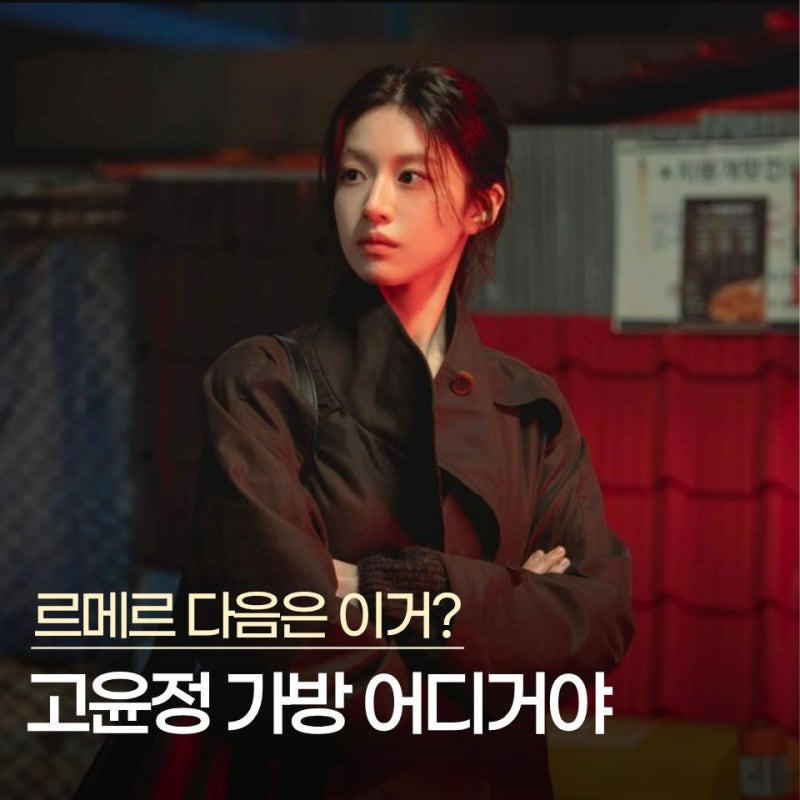 이 퀄리티 맞나..차정원 고윤정 20만원대 가방