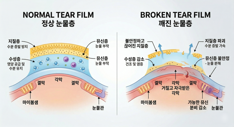 인공눈물로 해결 안 되는 안구건조증, '한약'이 눈물샘 기능을 살리는 과학적 기전