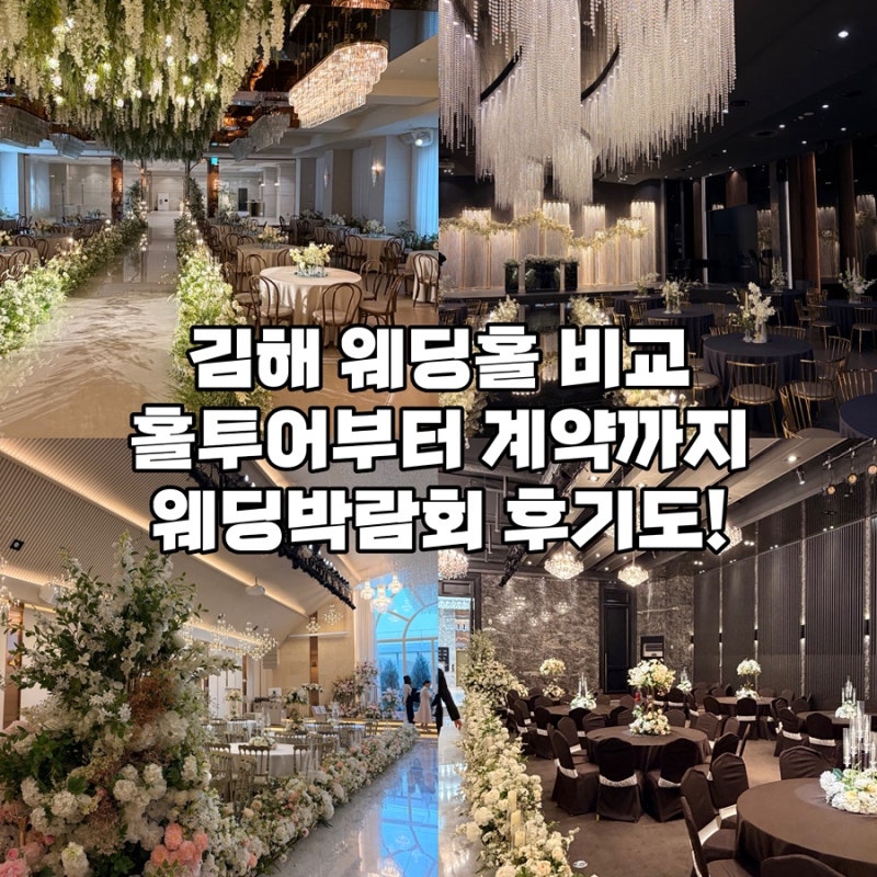 김해 더파티W웨딩홀 , JW웨딩홀 투어 후기부터 계약, 김해웨딩박람회 후기까지