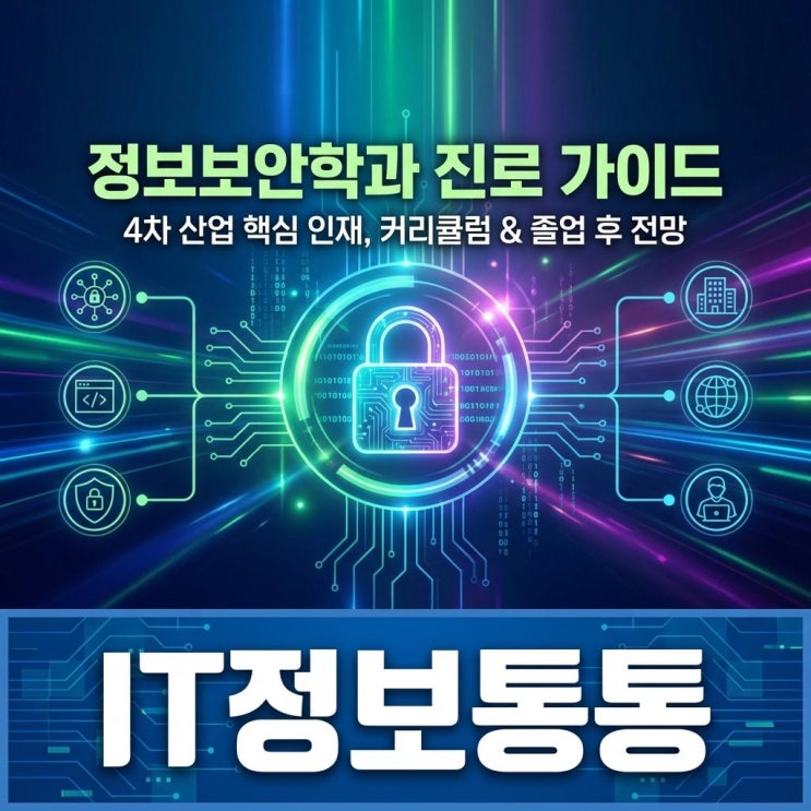  4차 산업의 핵심 인재로 성장하는 정보보안학과 커리큘럼 및 졸업 후 진로 진출 분야 완벽 가이드