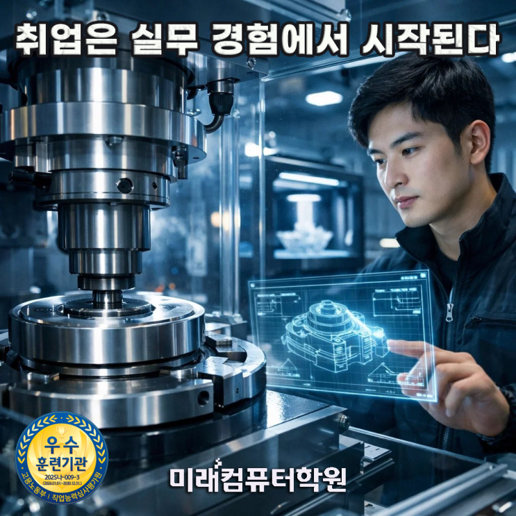  부산·김해·양산 3D프린터 제품설계 취업과정! AutoCAD·Inventor·CATIA·Fusion360 배우고 자격증+포트폴리오 완성 (국비무료)