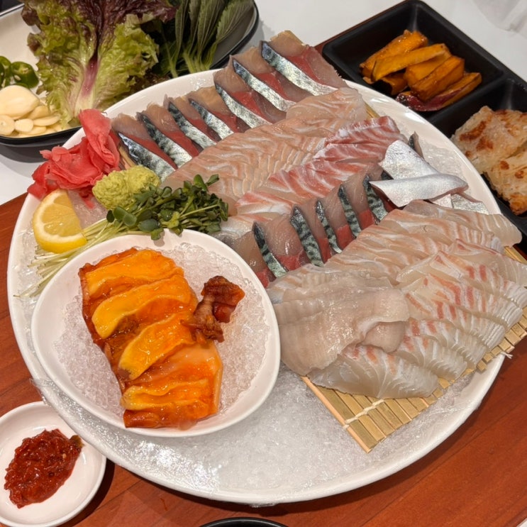  옥수동 횟집 활어 정류장 고등어회 맛집 발견