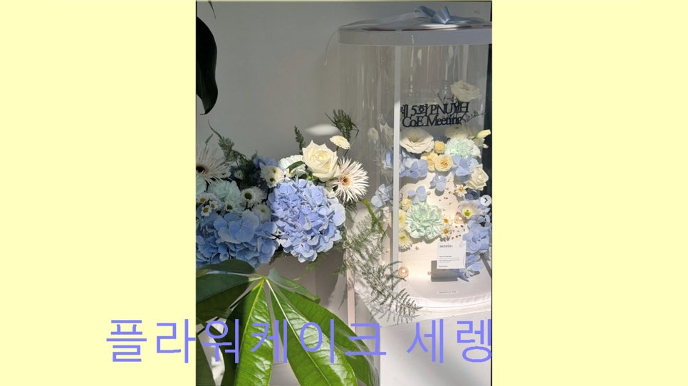 플라워케이크세렝 사진 1