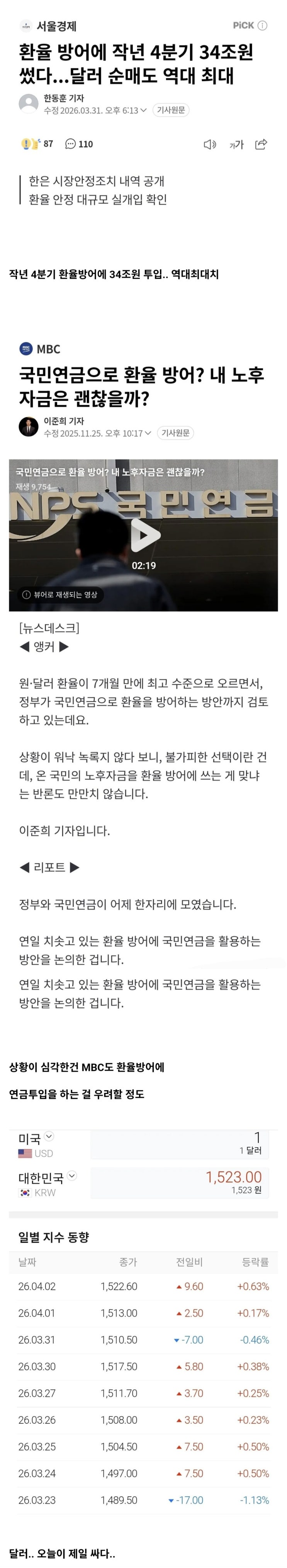  연금까지 녹이는건 못 참는 MBC
