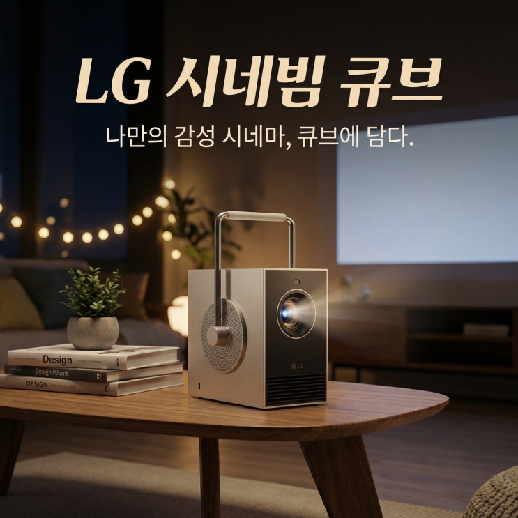  LG 시네빔 큐브 PU600U 26년형 2세대 | 전작 1세대 HU710PB 차이 비교