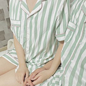 남자 여자 여름잠옷 반팔 냉감 파자마세트 추천