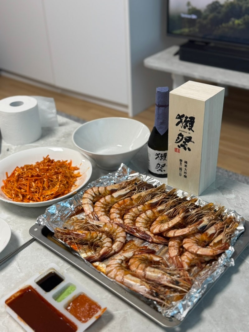 [태안] 자연산 대하, 회포장 하기 좋은_태안수산