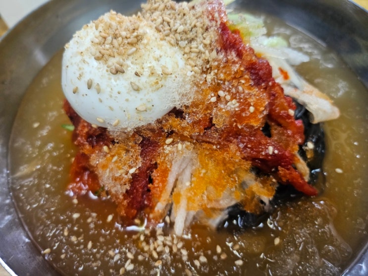  이천 점심식사 추천 : 신기칡냉면본점, 응암리막국수