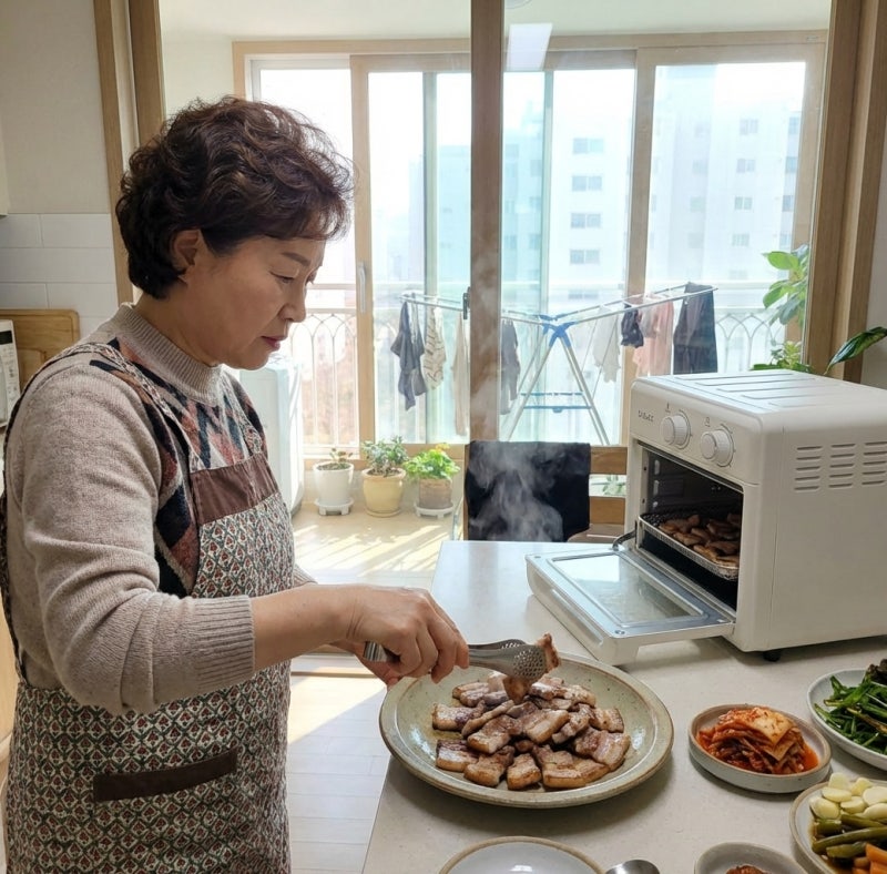 자일렉 오븐형 에어프라이어12L 가성비 진심 최고! 찐추천합니다