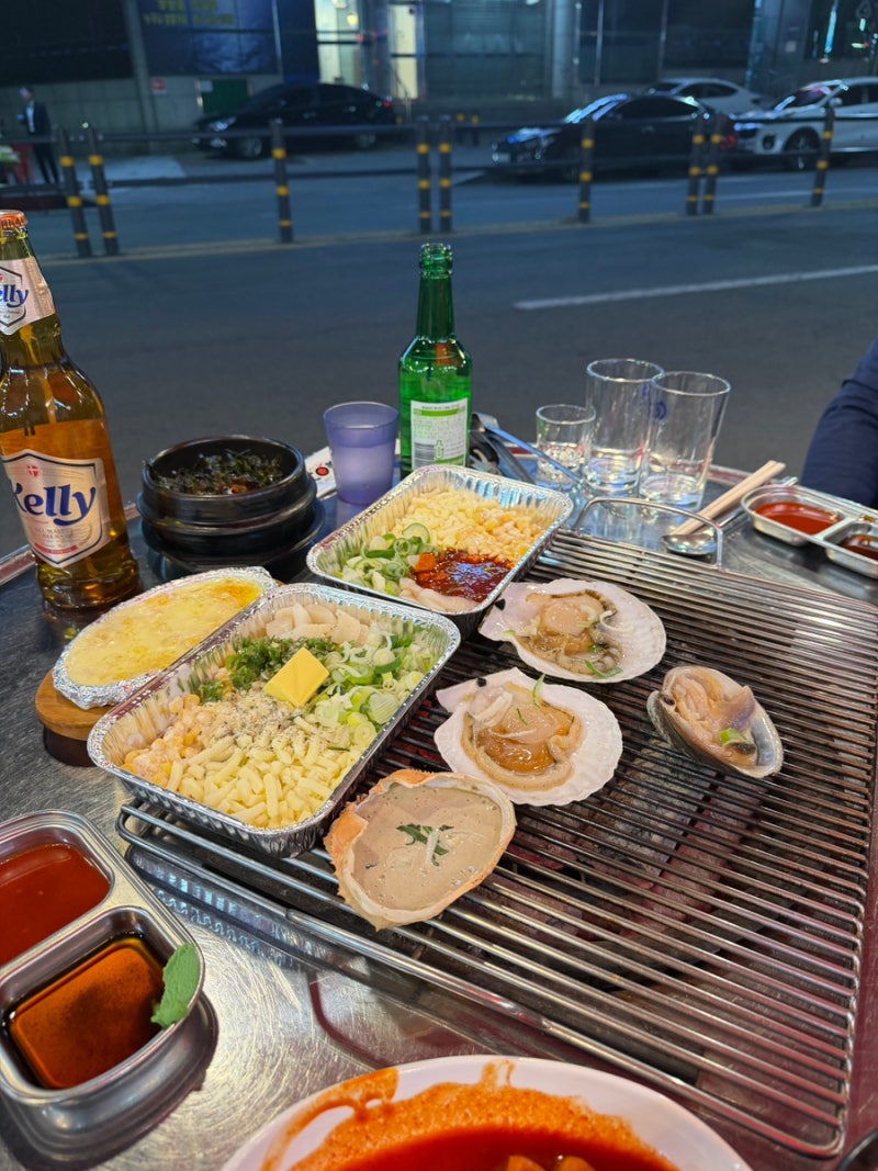 대구 칠성시장 맛집 / 애견동반가능한 야장 조개구이 포차, 인천상륙작전