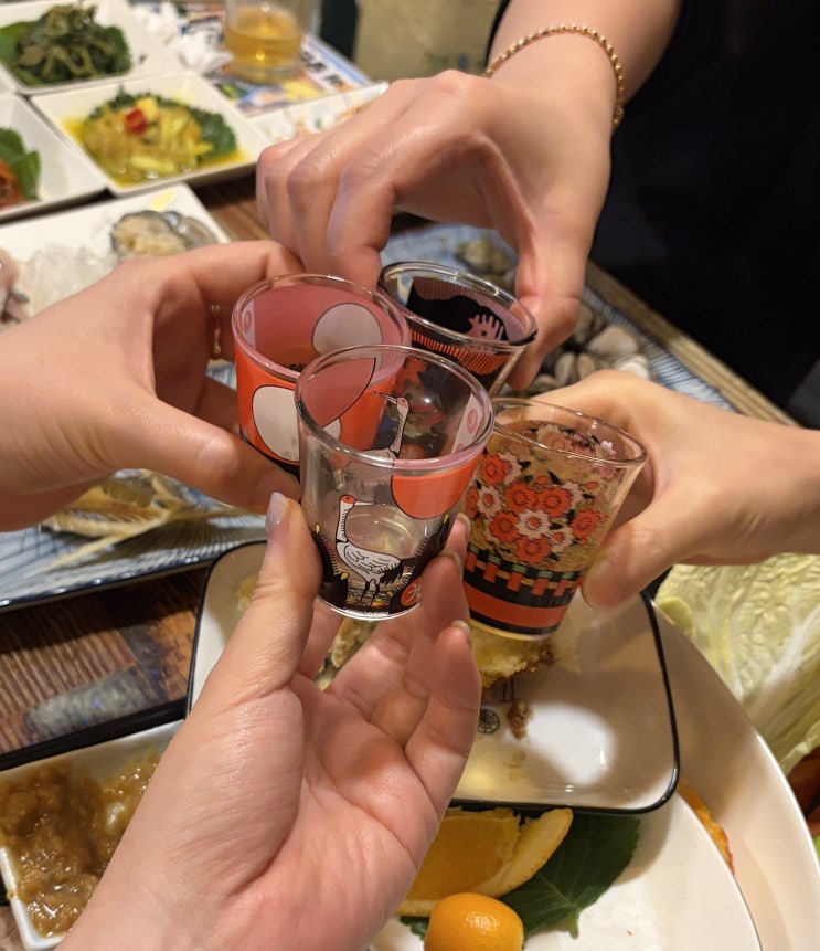   통영 죽림 다찌집 바램 소주방 후기 (1인 3만원 안주 미쳤음)