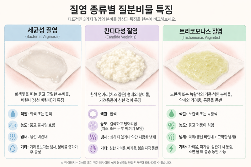 (2) 질염 종류별 증상과 치료법, 약국 약으로 해결 가능할까?