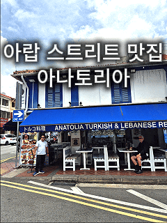  싱가포르 리틀인디아 근처 맛집｜아나토리아 터키 레스토랑 메뉴·가격 총정리