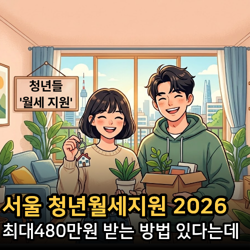  2026 청년월세지원 신청기간 조건, 최대 480만원 받는 방법이 있다는데