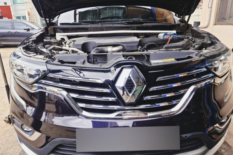 부산 QM6 디젤차량-CVT 오토미션오일관리,미션오일 오일팬 탈착식교환 작업기