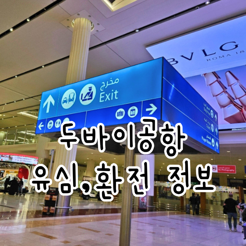 인천 두바이 소요시간 에미레이츠항공 달러환전 두바이공항 3터미널 디르함 환전 유심등록