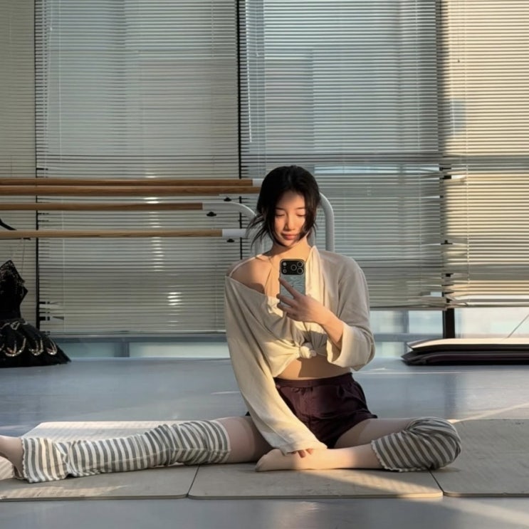  "헝클어져도 예뻐.. 왜?" 수지 발레복 신상 업로드