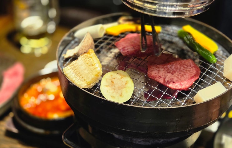  동탄야끼니꾸 맛집 모토이시 1동탄 북광장점 우설 후기