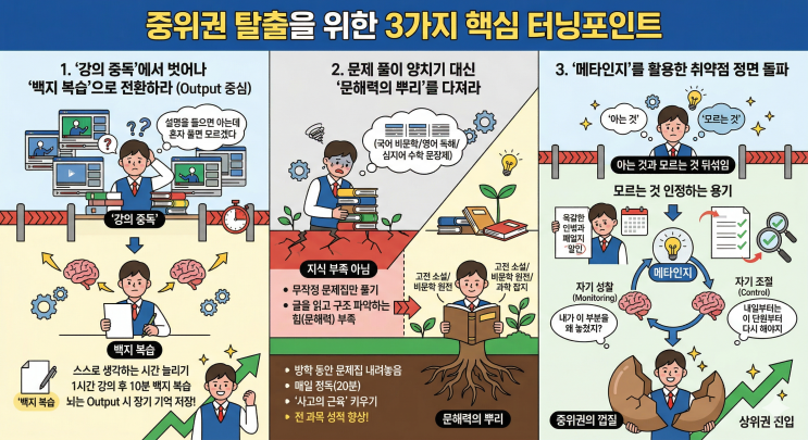  엉덩이 공부법은 버려라! 중위권에서 서울대로 수직 상승한 기적의 탈출기
