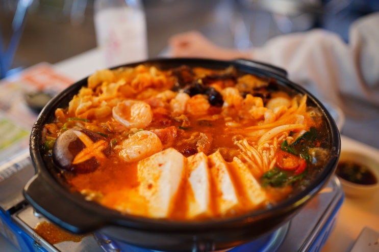  [잠실 맛집] 송리단양조장 - 한우 사시미, 한우대창 전골, 땡초 파닭전, 청양 와사비 소라