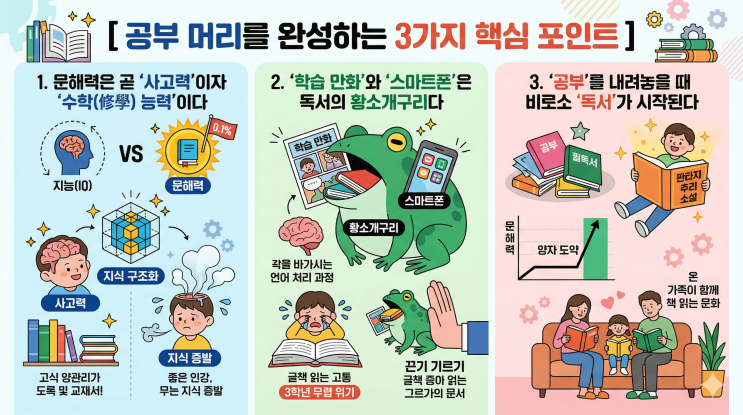  상위 0.1%의 비밀, 지능보다 무서운 '문해력'의 힘