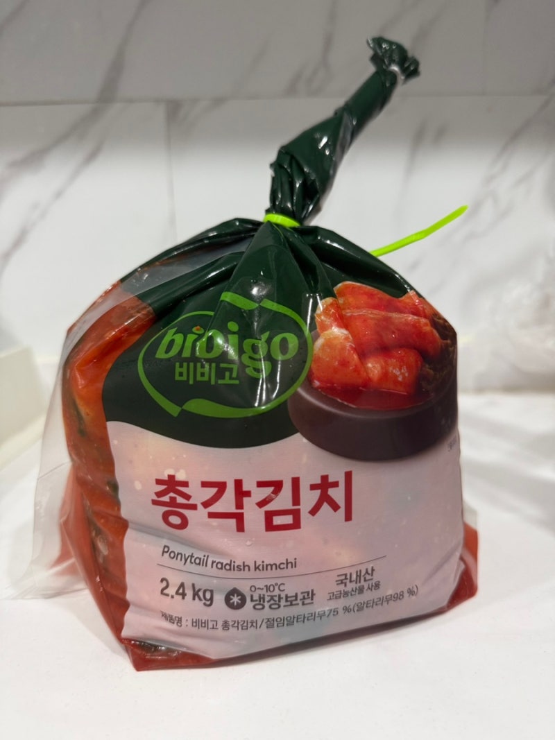반찬 걱정 끝! 비비고 총각김치 원재료부터 맛까지 꼼꼼 리뷰