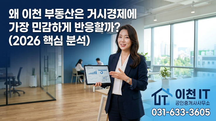  이천 부동산은 왜! 거시경제 영향을 가장 빠르게 받을까? (2026 핵심 분석)유가2000원↑