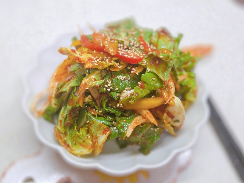 봄동겉절이 맛있게 만드는법 봄동겉절이 황금레시피 봄동요리