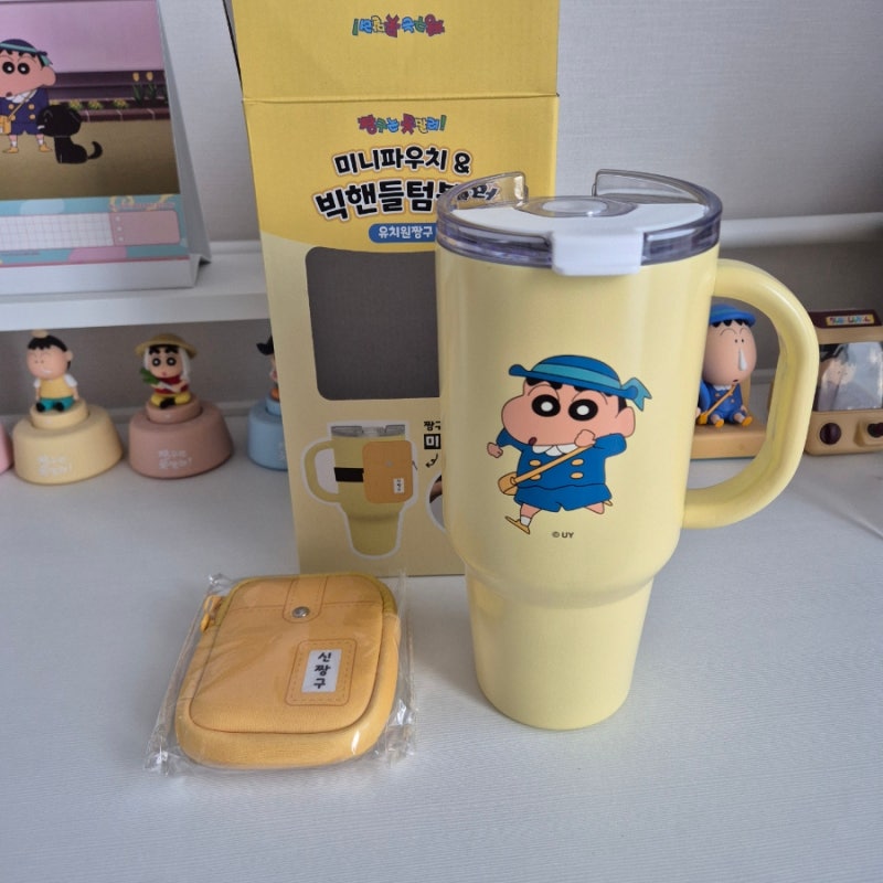 짱구핸들텀블러