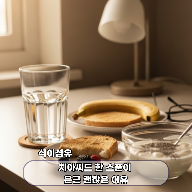 치아씨드 효능과 먹는 법 요거트 조합