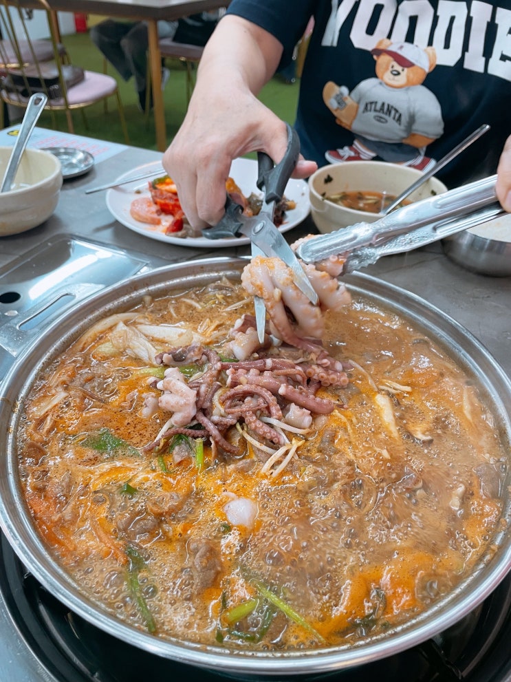  대구 서부정류장 맛집 현아네 얼큰한 한우불낙전골과 셀프 반찬 뷔페