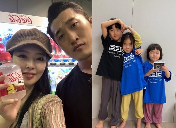김동현, 넷째 임신 발표 "네 아이의 아버지 됐다" 아내와 다정한 근황