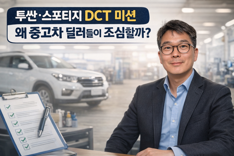 투싼·스포티지 DCT 미션, 왜 중고차 딜러들이 조심할까