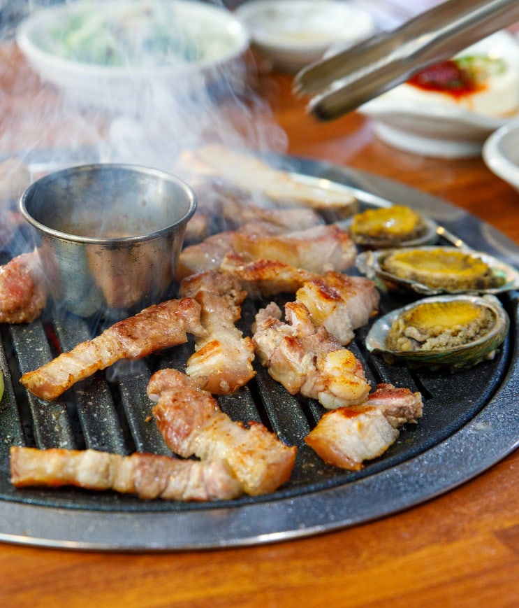  서귀포 올레시장 맛집 흑돼지  '서귀포해뜨는집' 후기