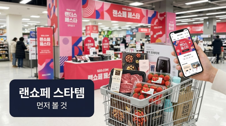  SSG닷컴 랜쇼페 스타템, 먼저 담아야 체감할인 큰 이유