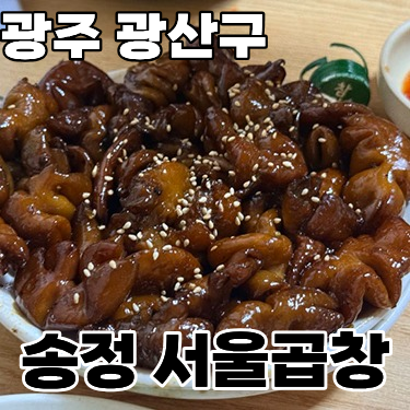  광주 광산구 송정동 '서울곱창' 찐 웨이팅 맛집!!