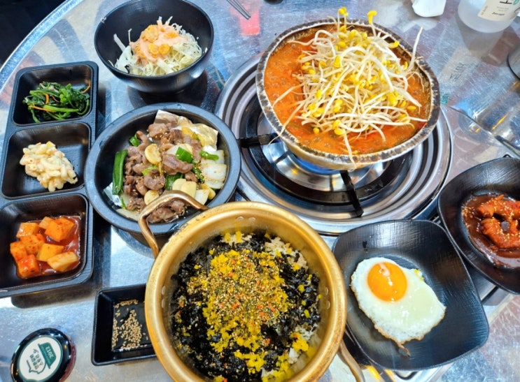  [ 완주 맛집 ] 양푼갈비스토리 # 봉동 서비스 최고 안주 맛집 파김치양푼갈비 둔산리 단체 회식 외식 추천