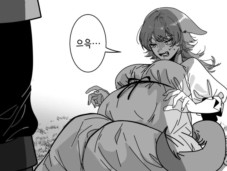  사냥꾼은 늑대의 배를, - [오리지널 만화][웹코믹]