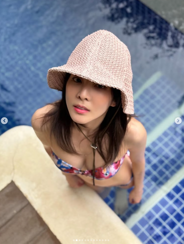  산다라박, 비키니 색깔만 바꿨을 뿐인데… 분위기 반전 ‘대박’