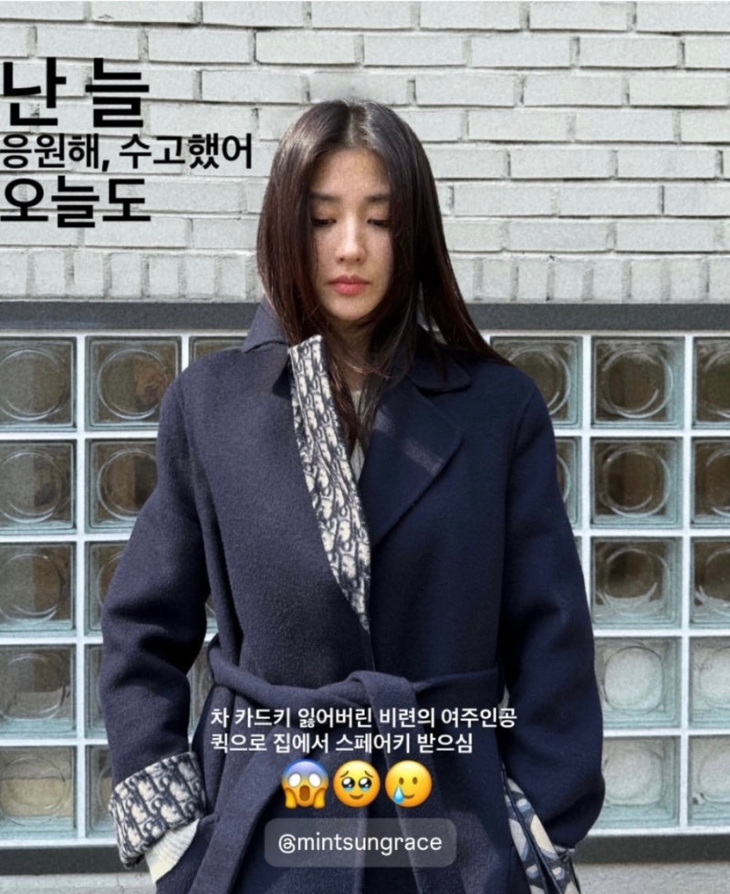 박하선 의 디올 코트·북토트, 비싸도 따라 입고 싶어지는 코디 포인트