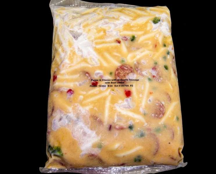  Penne &Cheese with Andouille Sausage with Beef